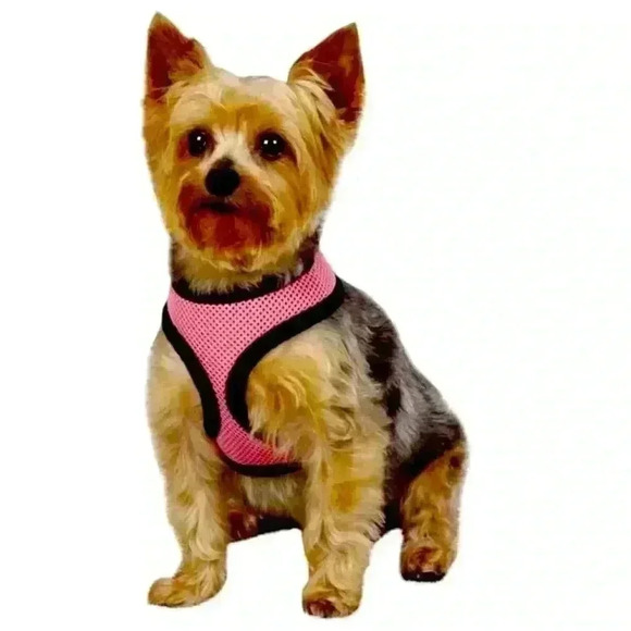 Other - NWT Pink Casual Dog Mesh Harnesses Small